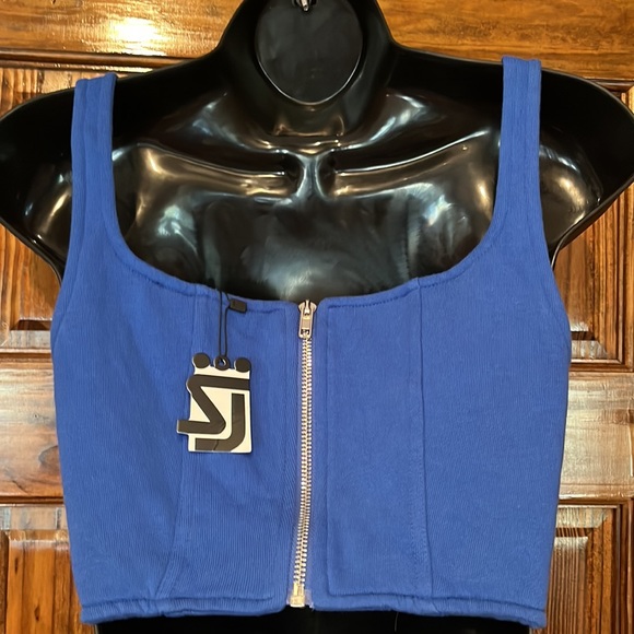 NWT Shane Justin Sexy Crop Top - Picture 5 of 7